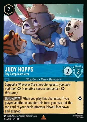 Judy Hopps, Day Camp Instructor 154/204