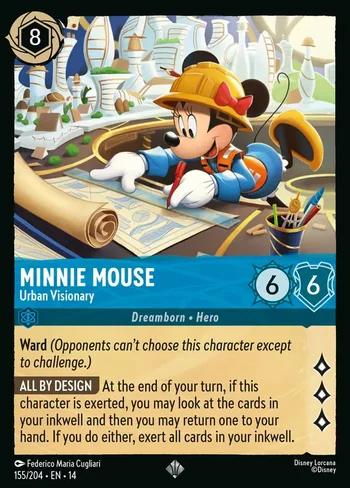 Minnie Mouse, Urban Visionary 155/204