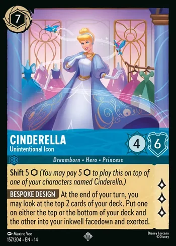 Cinderella, Unintentional Icon 157/204