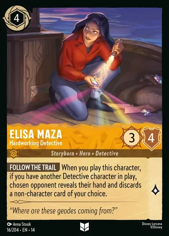 Elisa Maza, Hardworking Detective 16/204