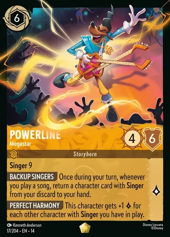 Powerline, Megastar 17/204, Lendária de Hyperia City