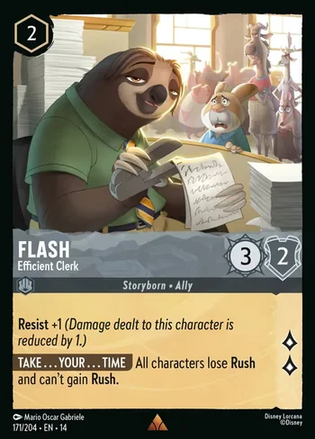 Flash, Efficient Clerk 171/204