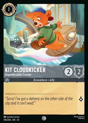 Kit Cloudkicker, Unpredictable Courier 174/204