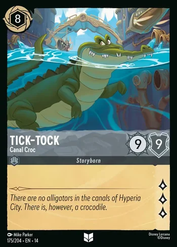 Tick-Tock, Canal Croc 175/204