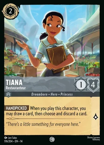Tiana, Restauranteur 176/204