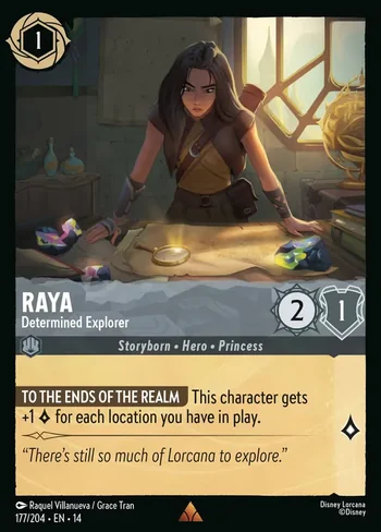 Raya, Determined Explorer 177/204