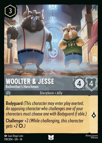 Woolter & Jesse, Bellwether's Henchmen 178/204