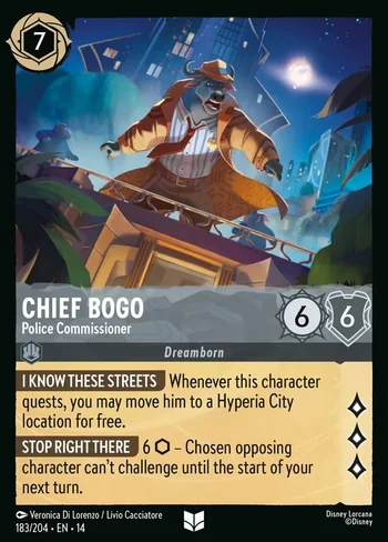 Chief Bogo, Police Commissioner 183/204