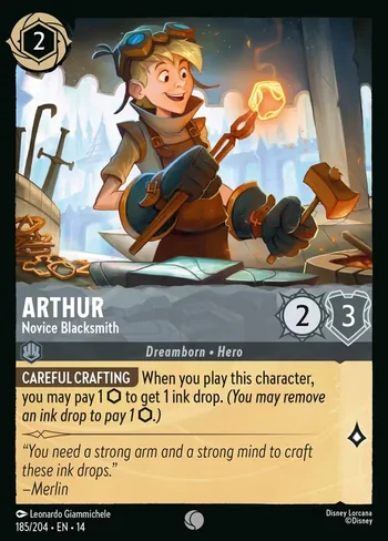 Arthur, Novice Blacksmith 185/204