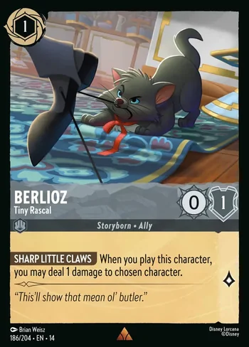 Berlioz, Tiny Rascal 186/204