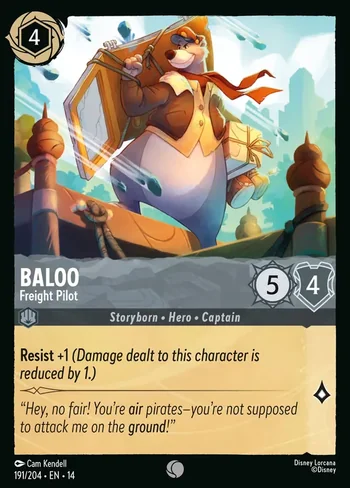 Baloo, Freight Pilot 191/204