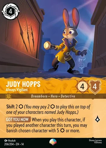Judy Hopps, Always Vigilant 206/204, Epic de Hyperia City
