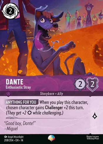 Dante, Enthusiastic Stray 208/204, Epic de Hyperia City