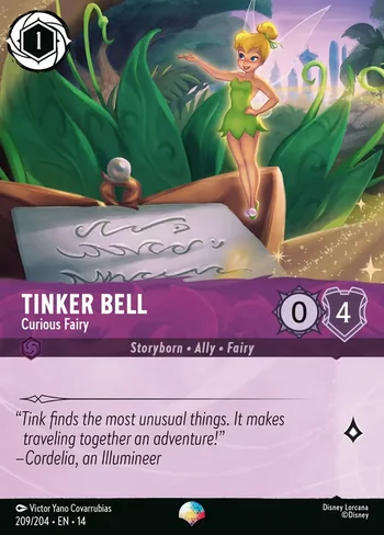 Tinker Bell, Curious Fairy 209/204, Epic de Hyperia City