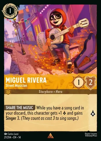 Miguel Rivera, Street Musician 21/204