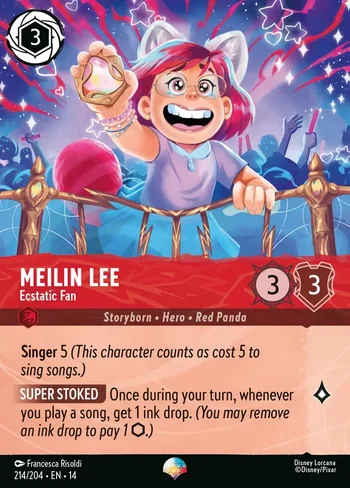 Meilin Lee, Ecstatic Fan 214/204, Epic de Hyperia City