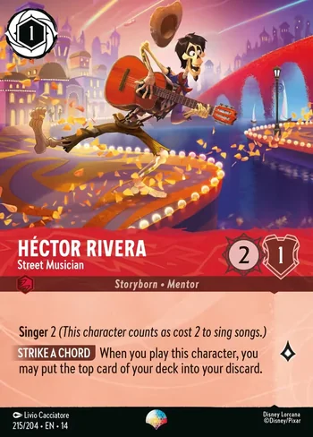 Héctor Rivera, Street Musician 215/204, Epic de Hyperia City