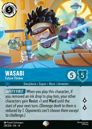 Wasabi, Future Thinker 218/204, Epic de Hyperia City