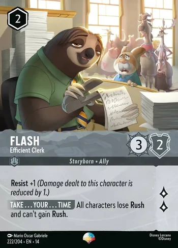 Flash, Efficient Clerk 222/204, Epic de Hyperia City