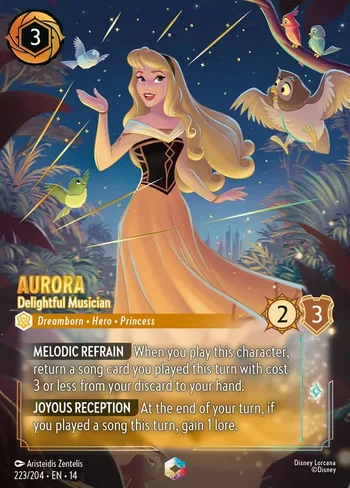 Aurora, Delightful Musician 223/204, Enchanted de Hyperia City