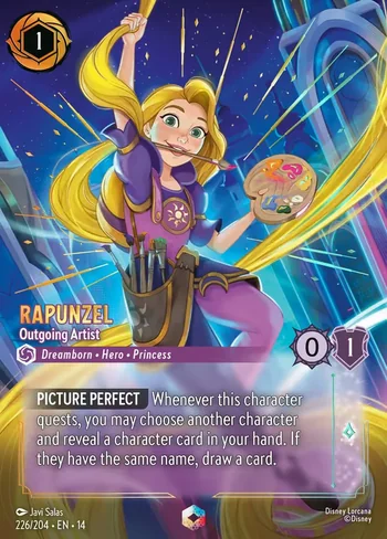 Rapunzel, Outgoing Artist 226/204, Enchanted de Hyperia City