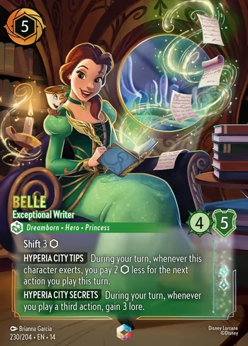 Belle, Exceptional Writer 230/204, Enchanted de Hyperia City