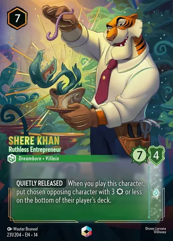 Shere Khan, Ruthless Entrepreneur 231/204, Enchanted de Hyperia City