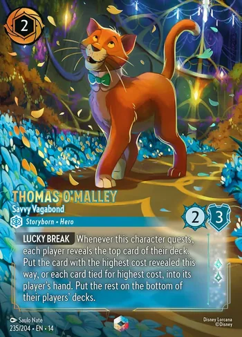 Thomas O'Malley, Savvy Vagabond 235/204, Enchanted de Hyperia City