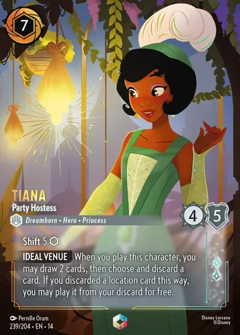 Tiana, Party Hostess 239/204, Enchanted de Hyperia City