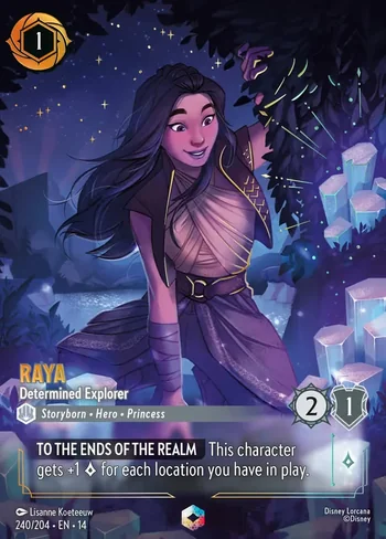 Raya, Determined Explorer 240/204, Enchanted de Hyperia City