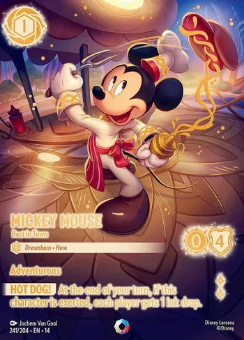 Mickey Mouse, Best in Town 241/204, Iconic de Hyperia City