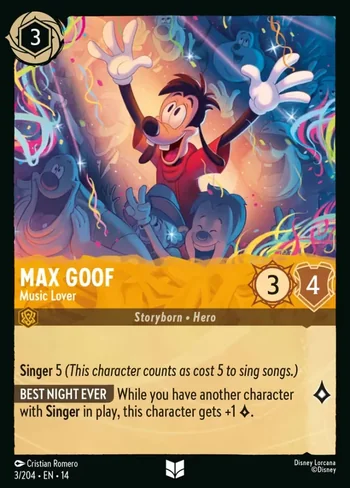 Max Goof, Music Lover 3/204