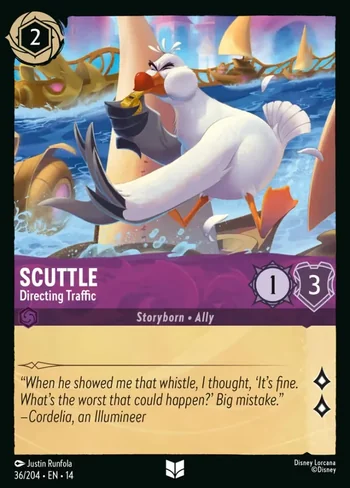 Scuttle, Directing Traffic 36/204