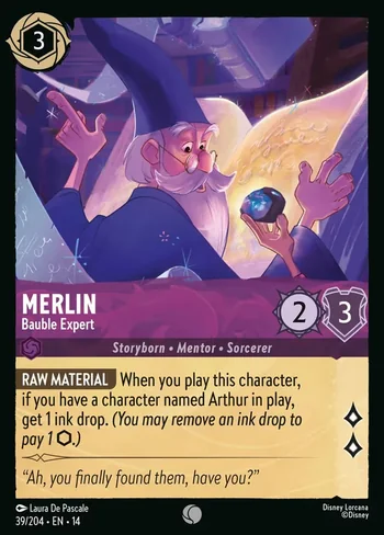 Merlin, Bauble Expert 39/204