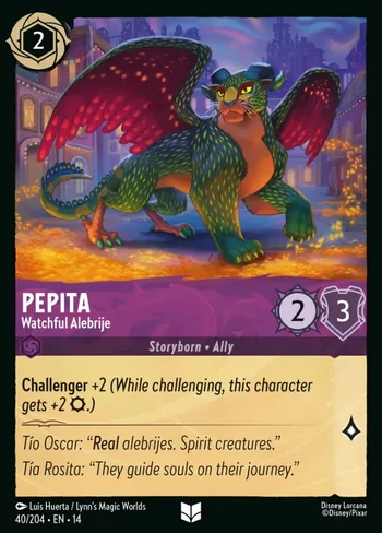 Pepita, Watchful Alebrije 40/204