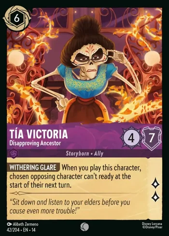 Tía Victoria, Disapproving Ancestor 42/204