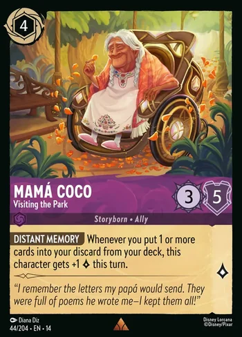 Mamá Coco, Visiting the Park 44/204