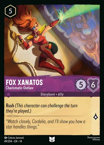 Fox Xanatos, Charismatic Outlaw 49/204