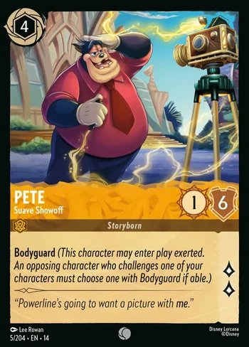 Pete, Suave Showoff 5/204