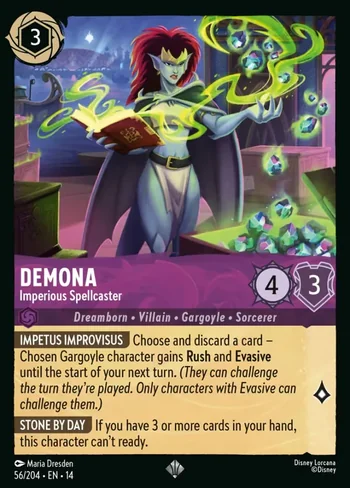 Demona, Imperious Spellcaster 56/204