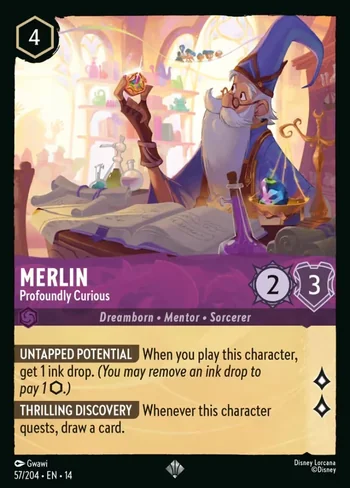 Merlin, Profoundly Curious 57/204