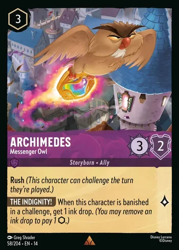 Archimedes, Messenger Owl 58/204