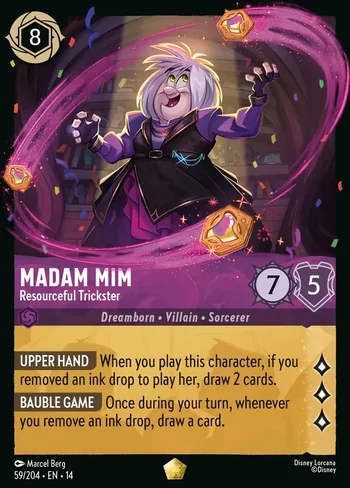 Madam Mim, Resourceful Trickster 59/204, Lendária de Hyperia City