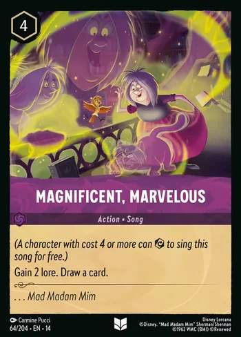 Magnificent, Marvelous 64/204