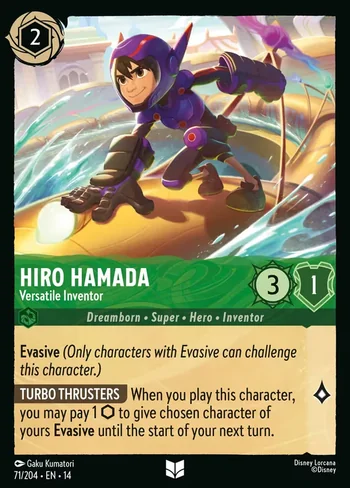 Hiro Hamada, Versatile Inventor 71/204