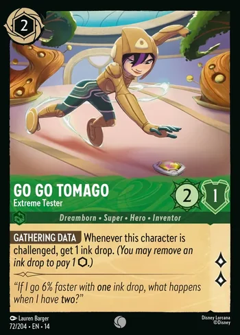 Go Go Tomago, Extreme Tester 72/204