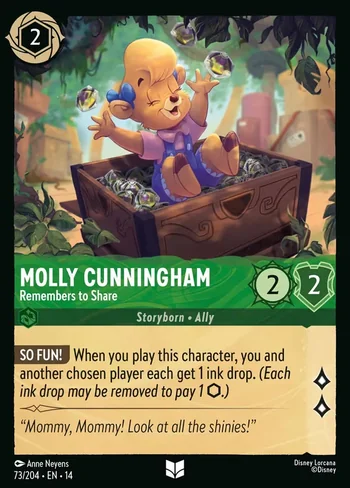 Molly Cunningham, Remembers to Share 73/204