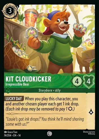 Kit Cloudkicker, Irrepressible Bear 74/204