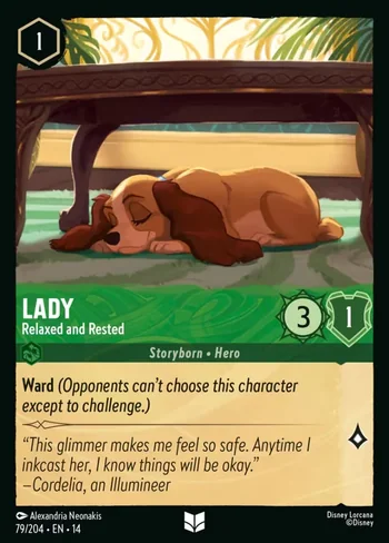 Lady, Relaxed and Rested 79/204
