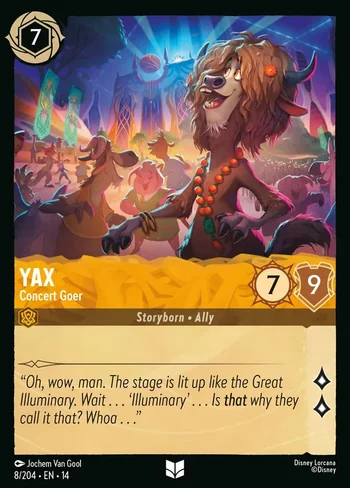 Yax, Concert Goer 8/204